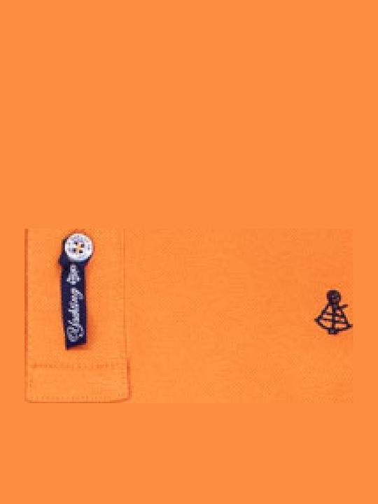 Поло Блуза с къс ръкав Orange