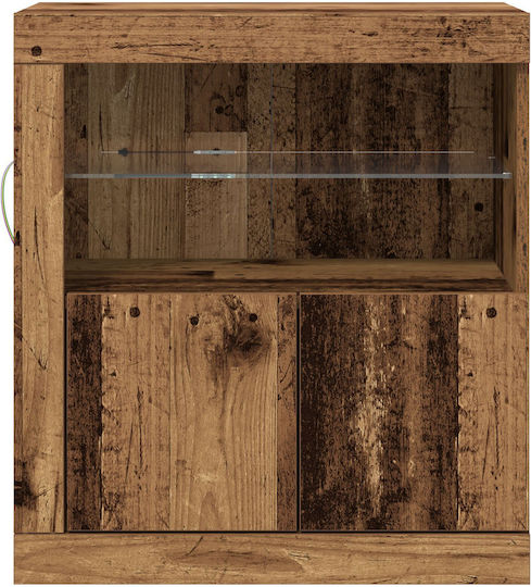 Μπουφές από Μασίφ Ξύλο Παλιό Ξύλο 60.5x37x67cm