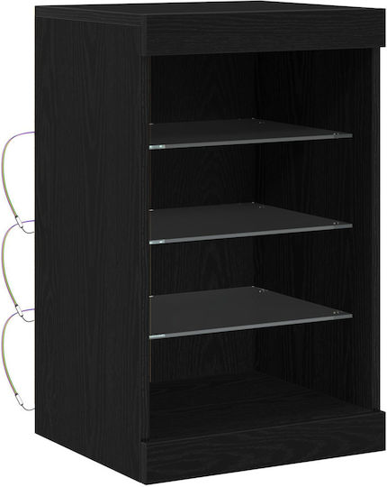Мебели за съхранение дървен Black Oak 41x37x67см