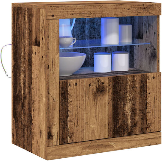 Μπουφές από Μασίφ Ξύλο Παλιό Ξύλο 60.5x37x67cm