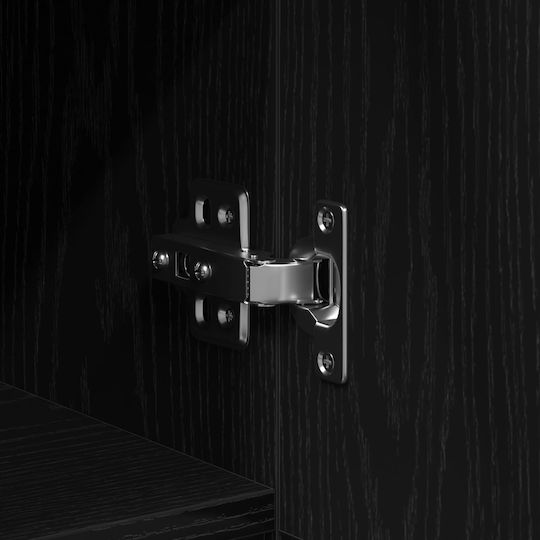 Мебели за съхранение с чекмеджета Black Oak 100x36x60см