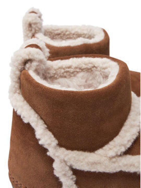 Stiefeletten Damen Braun