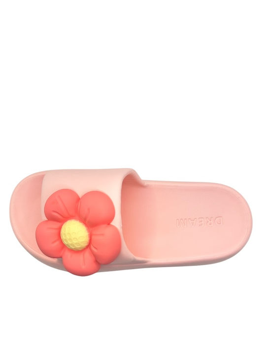 Frauen Flip Flops mit Plattform in Rosa Farbe