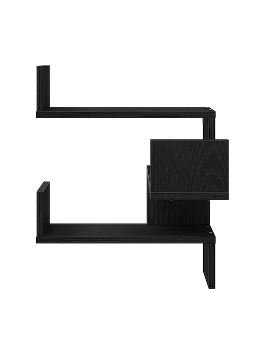 Raft Perete Black Oak 40x40x49.5cm