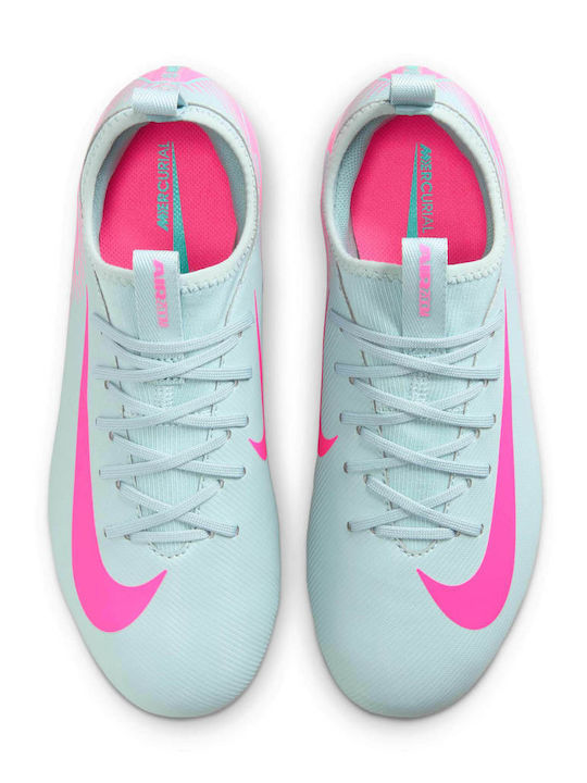 Jr Zoom Vapor 16 Academy Fg FG Kids Soccer Cleats Molded Blue