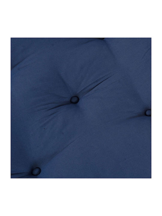 Πουφ Μαξιλάρα Ινδigo 70x70x36cm