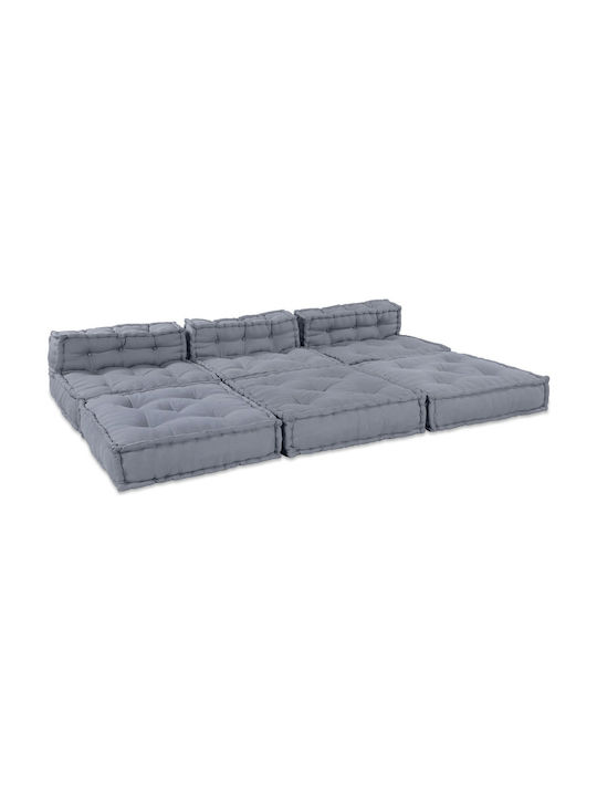 Bean Bag Chair Waterproof Grey 70x70x36cm