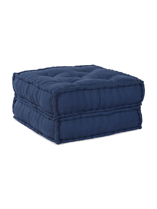 Πολυμορφικός Πουφ Καναπές Indigo 70x70x36cm