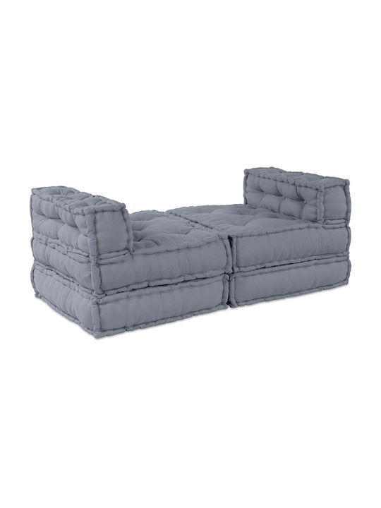 Bean Bag Chair Waterproof Grey 70x70x36cm