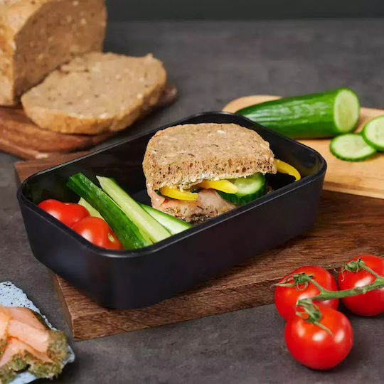 Gastroback Lunchbox Bamboo Schwarz Geeignet für die Mikrowelle 850ml 1Stück