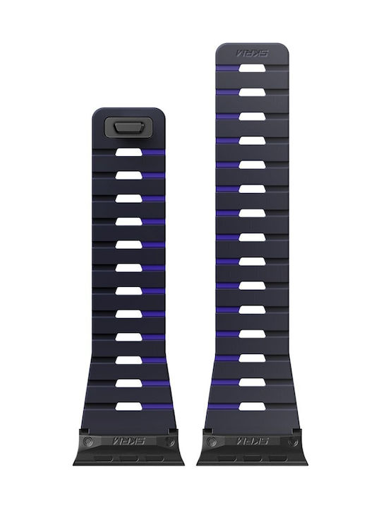 Skinarma Каишка Силикон Тъмносин (Apple Watch 49/46/45/44 мм, Apple)