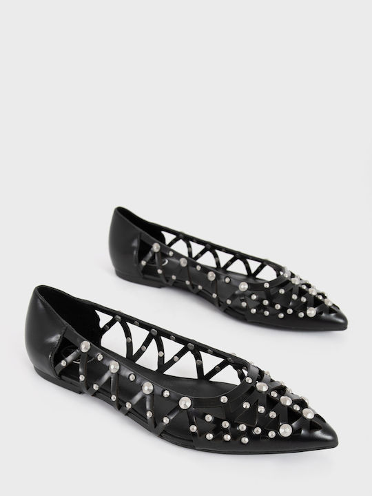 Bazaar Bis Combo A Women's Ballerina Shoes in Black Color