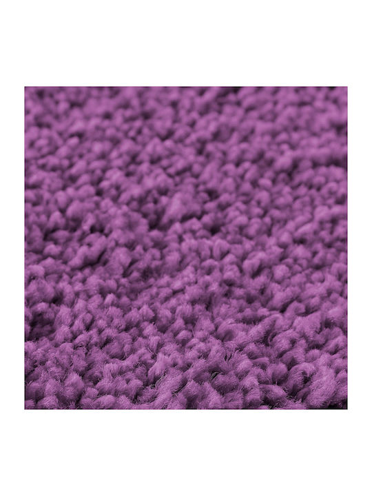 vidaXL Αντιολισθητικό Πατάκι Μπάνιου Microfiber 4019852 Μπλε 70x120εκ.