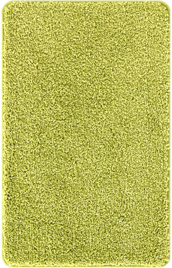 vidaXL Non-Slip Bath Mat Cotton 4019829 Green 50x80cm