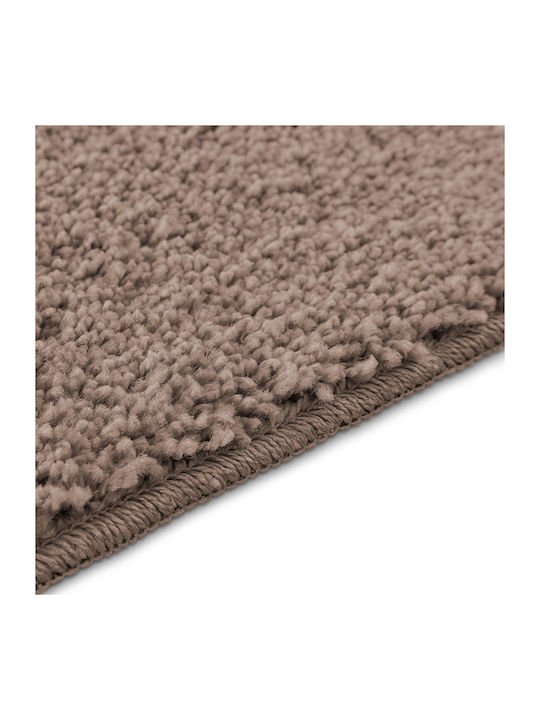 vidaXL Non-Slip Bath Mats Set Cotton 4019857 Coffee 2pcs
