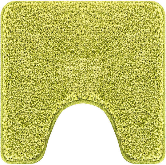 vidaXL Αντιολισθητικό Σετ Πατάκια Μπάνιου Microfiber 4019869 Πράσινο 3τμχ