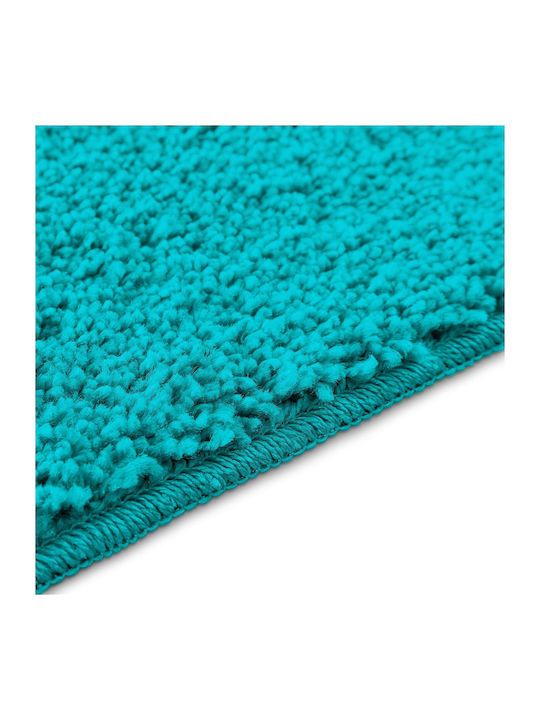 vidaXL Non-Slip Bath Mat Microfiber 4019850 Turquoise 70x120cm