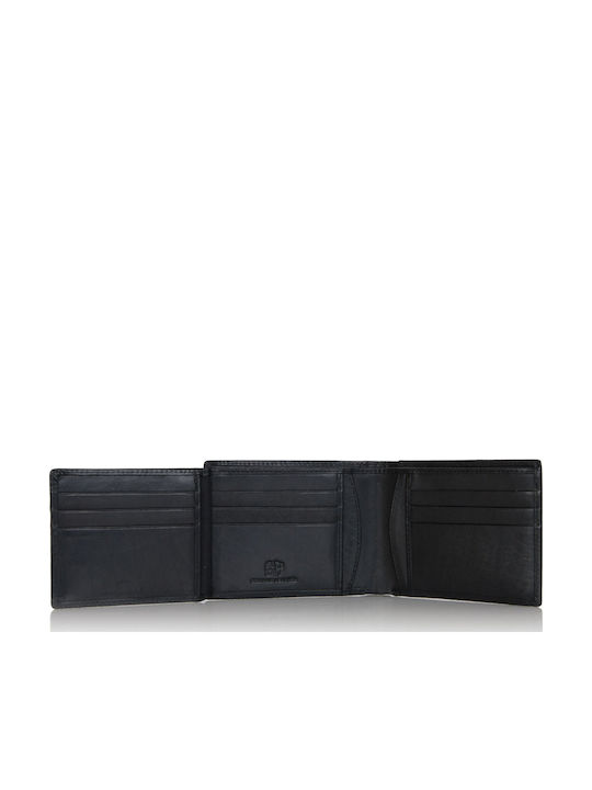 Leather Men's Wallet Classic Black