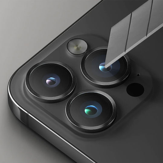 Uniq Optix Camera Protection Tempered Glass Black for the iPhone 16 Pro, iPhone 16 Pro Max