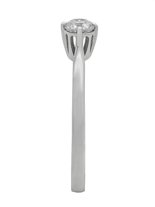 Savvas Design Einzelstein aus Weißgold 18K