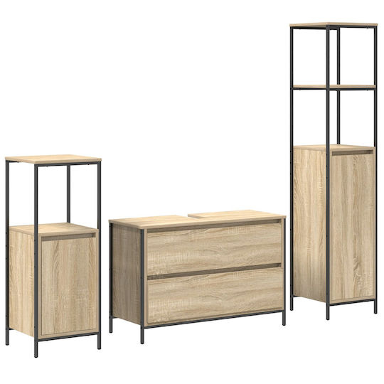 vidaXL Πάγκος χωρίς Νιπτήρα Μ90xΒ34.5xΥ60cm Σονόμα