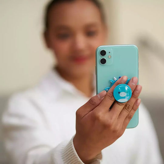 Lazerbuilt Squishmallows Tatiana Dragon – Universal Phone Grip & Βάση Στήριξης Λούτρινη Υφή
