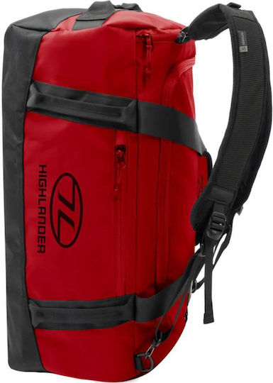 Highlander Reisetasche 90Es Schwarz Stoff