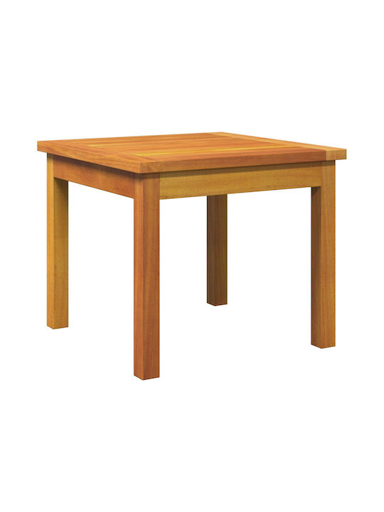 Sitting Room Table for Small Outdoor Spaces Made of Acacia Acacia 45x45x38cm