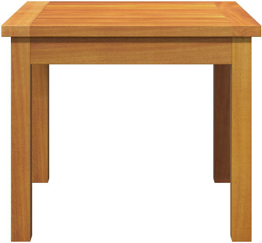 Sitting Room Table for Small Outdoor Spaces Made of Acacia Acacia 45x45x38cm
