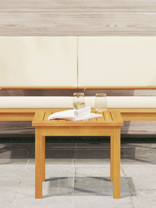 Sitting Room Table for Small Outdoor Spaces Made of Acacia Acacia 45x45x38cm