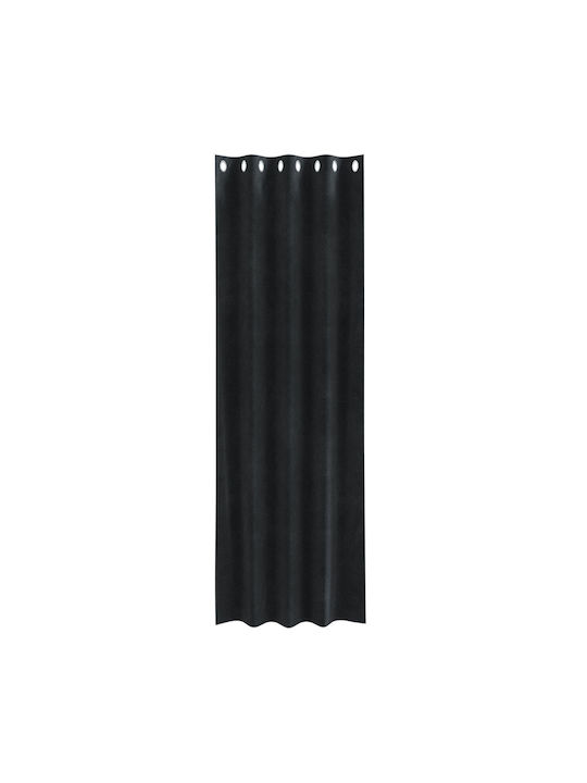 vidaXL vidaXL Verdunkelungsvorhänge Mit Grommets Schwarz 140x225cm