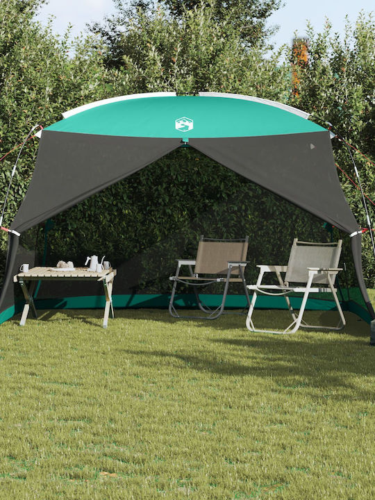 vidaXL Garten Gazebo Grün 3,8x3,8m