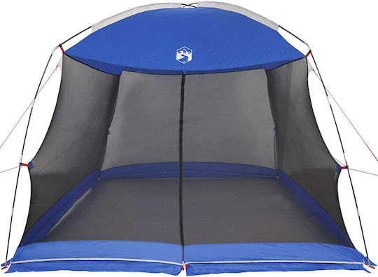vidaXL Summer Camping Tent Blue for 5 People 320x320x218cm