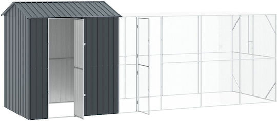 vidaXL Vogelkäfig 210cm. Gray