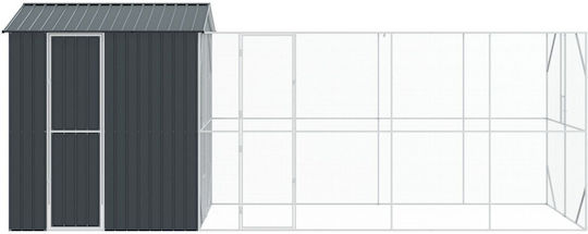 vidaXL Vogelkäfig 210cm. Gray