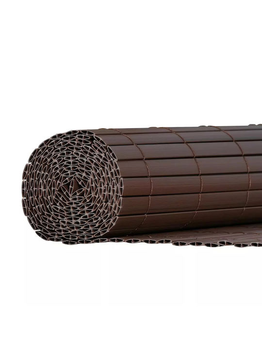 Reinforced PVC Bamboo Screen 19mm Brown 150 Y X 300cm Brown 54116