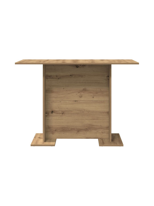 Table Dining Room Wooden Oak 110x60x75cm