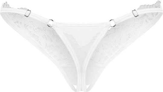 Ανοιχτό Slip String Arrowel Λευκό