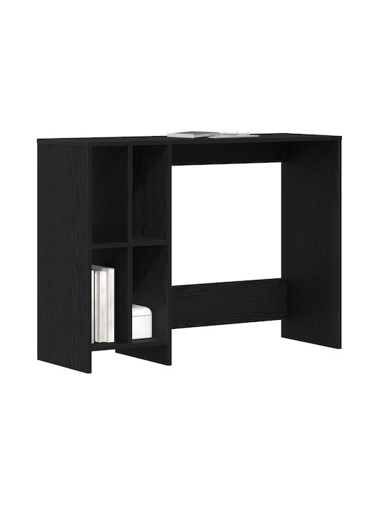Бюро Дървено Черно Дъб 102.5x35x75см