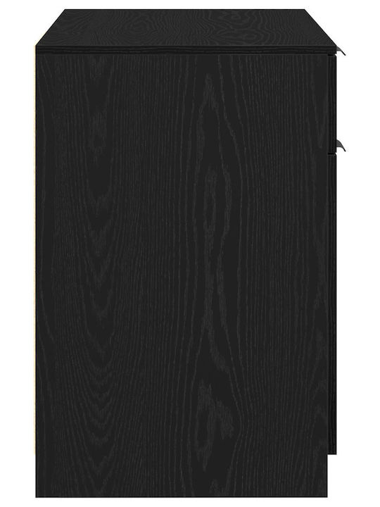 Schreibtisch Holz Black 100x50x75cm