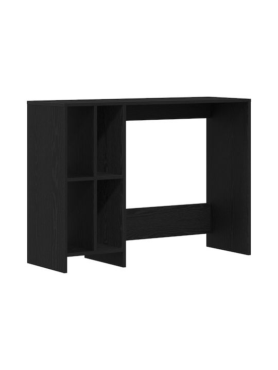 Бюро Дървено Черно Дъб 102.5x35x75см