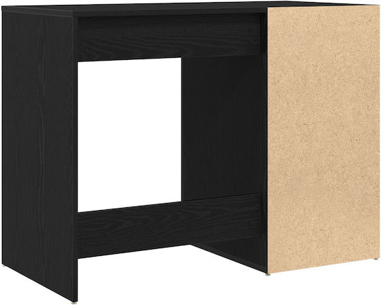 Schreibtisch Holz Black Oak 100x49x75cm