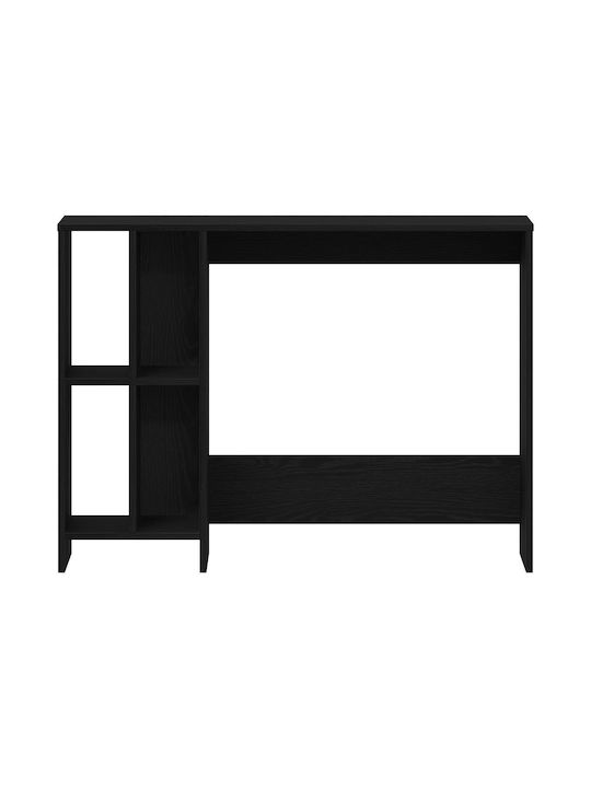 Бюро Дървено Черно Дъб 102.5x35x75см
