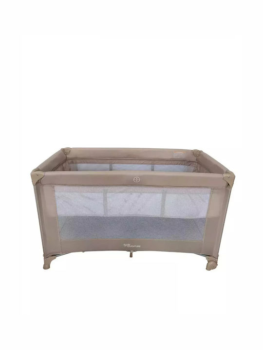 Baby Adventure Dream Playpen 2 Levels Beige 120x60cm