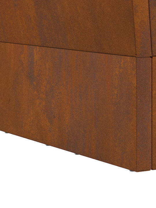 vidaXL Firepit Brown 40x40x30cm
