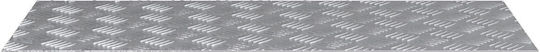 vidaXL Floor Skirting Aluminum for Steps 100x40cm 2pcs