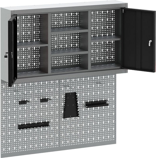 vidaXL Perforierte Wand 3 Stück 3321404
