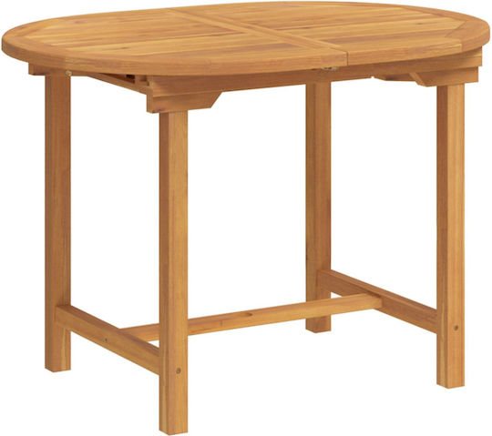 Set Sala De Mese Pentru Exterior 5 Piese Maro