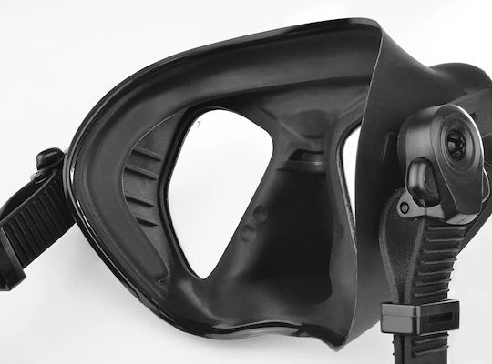 C4 C4 Tauchmasken Silikon Condor Antifog Schwarze