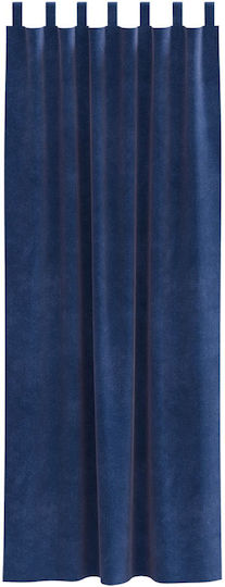 vidaXL Set Vorhänge mit Bleistiftfalten Navy Blau 140x225cm
